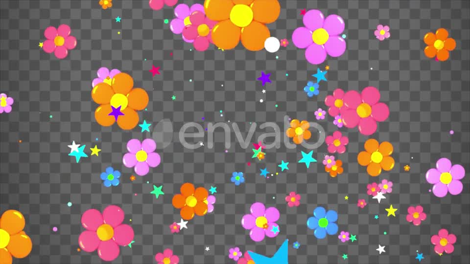 Isolated Flowers Overlay Videohive 23630751 Motion Graphics Image 1