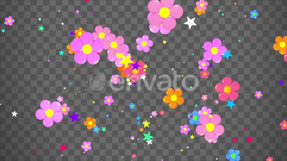Isolated Flowers Overlay Videohive 23630751 Motion Graphics Image 2