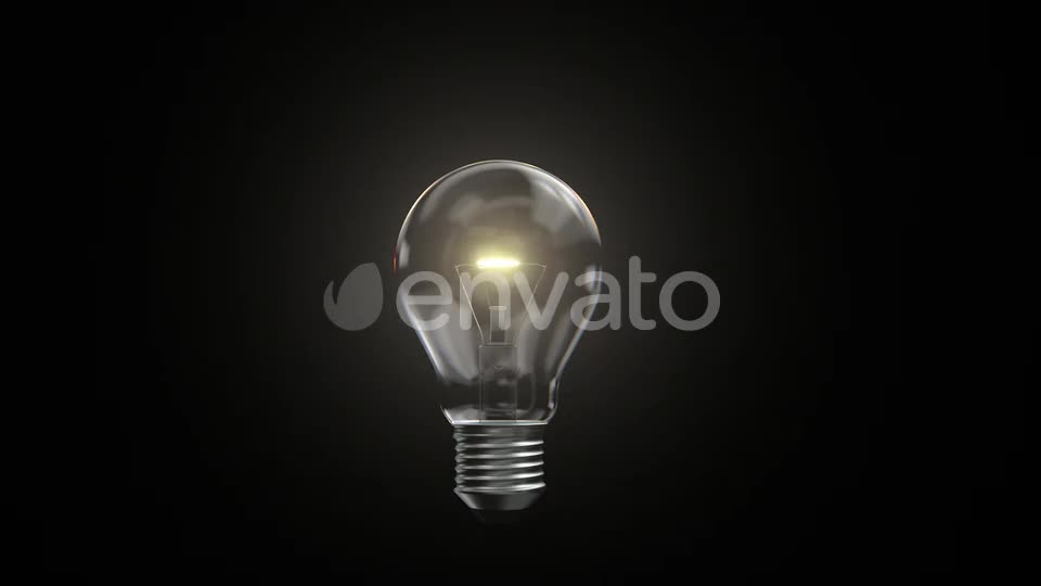 Isolated Lightbulb Shattered Videohive 23738807 Motion Graphics Image 1