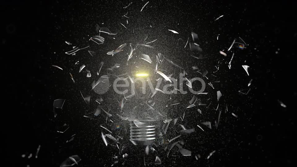 Isolated Lightbulb Shattered Videohive 23738807 Motion Graphics Image 10