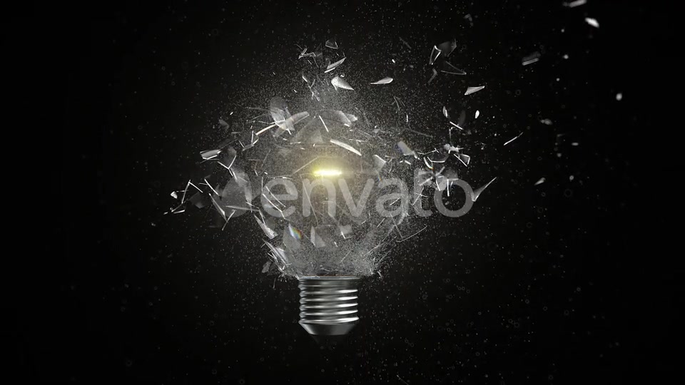 Isolated Lightbulb Shattered Videohive 23738807 Motion Graphics Image 6
