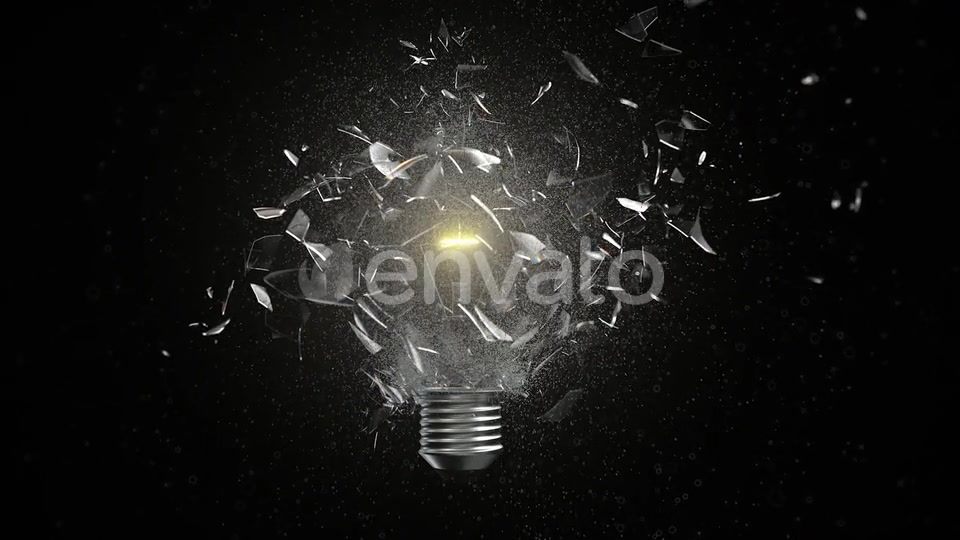 Isolated Lightbulb Shattered Videohive 23738807 Motion Graphics Image 7