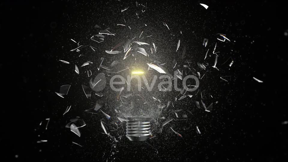 Isolated Lightbulb Shattered Videohive 23738807 Motion Graphics Image 9