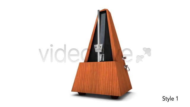 Isolated Metronome Music Timer Looping With Alpha Videohive 4550145 Motion Graphics Image 5