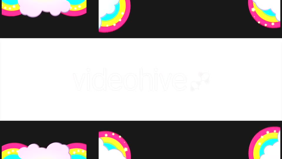 Isolated Rainbow and Cloud Objects Pack Videohive 19523275 Motion Graphics Image 2