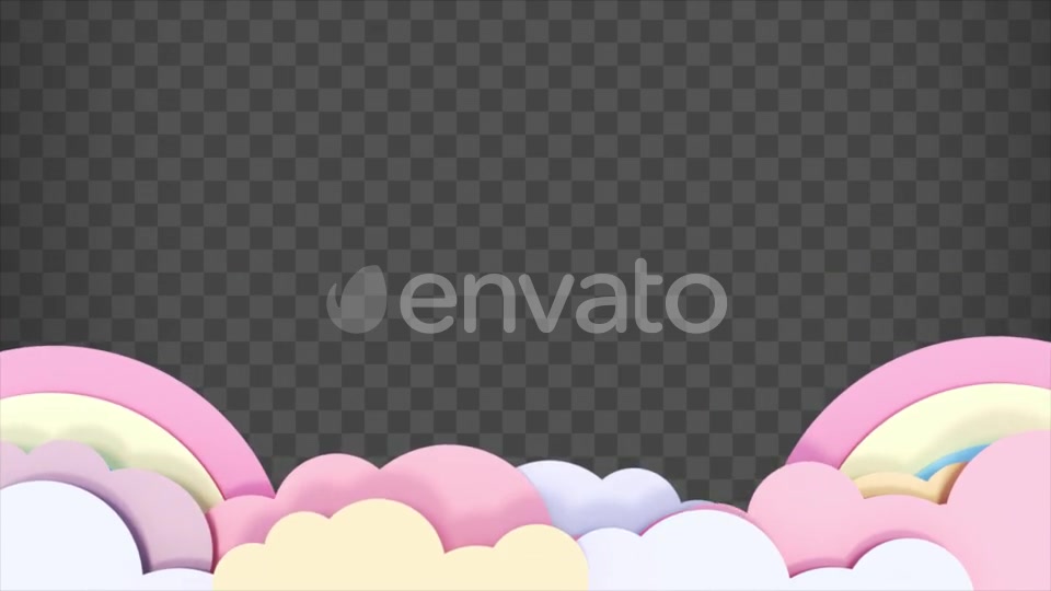 Isolated Rainbow Paper Frame Videohive 23365372 Motion Graphics Image 10