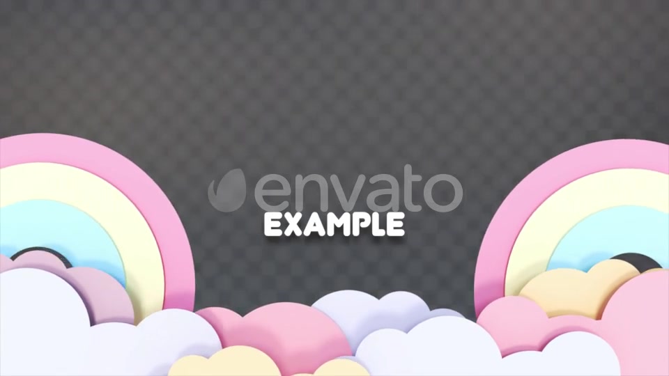Isolated Rainbow Paper Frame Videohive 23365372 Motion Graphics Image 5