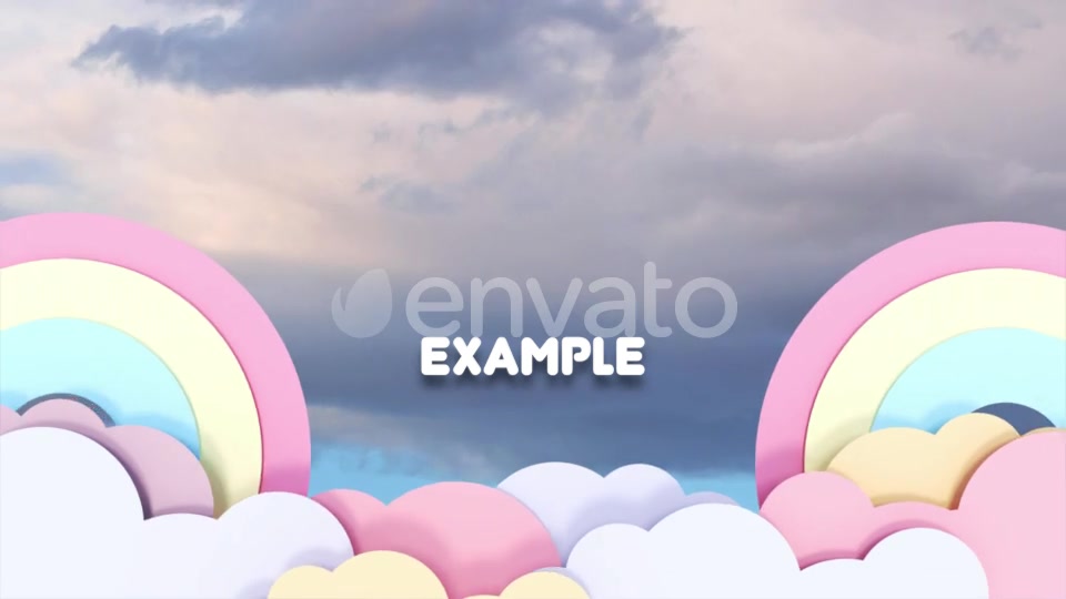 Isolated Rainbow Paper Frame Videohive 23365372 Motion Graphics Image 7