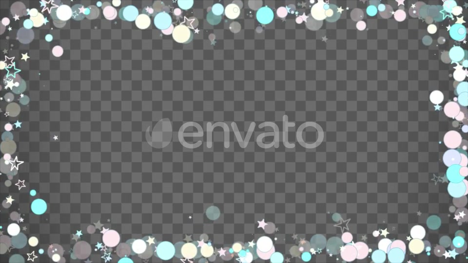 Isolated Stars And Bubbles Frame Videohive 23599740 Motion Graphics Image 3
