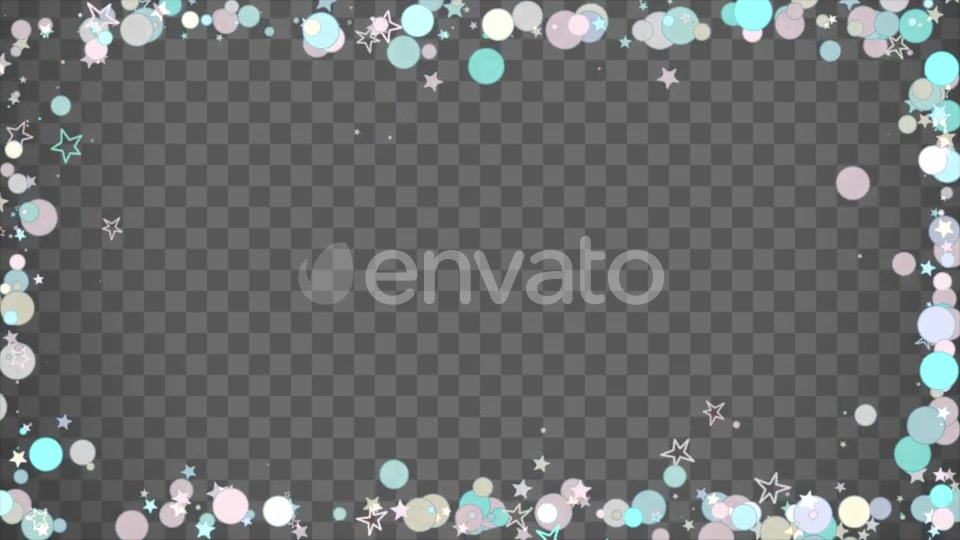 Isolated Stars And Bubbles Frame Videohive 23599740 Motion Graphics Image 5