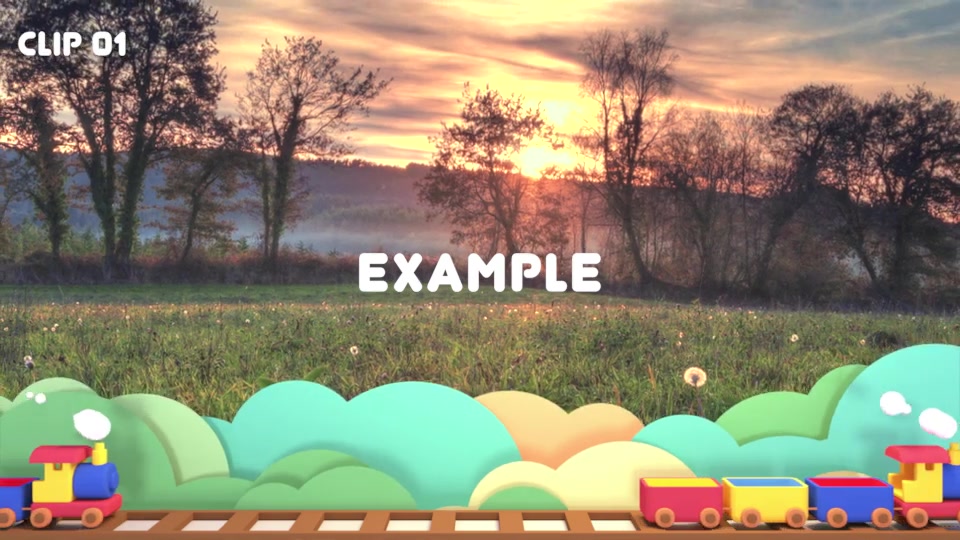 Isolated Toy Train Frame Videohive 23656023 Motion Graphics Image 7