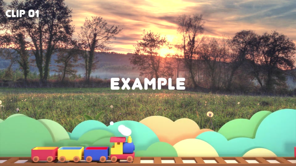 Isolated Toy Train Frame Videohive 23656023 Motion Graphics Image 8