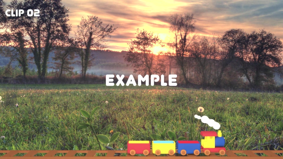 Isolated Toy Train Frame Videohive 23656023 Motion Graphics Image 9