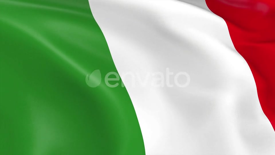Italy Flag Videohive 23726639 Motion Graphics Image 3