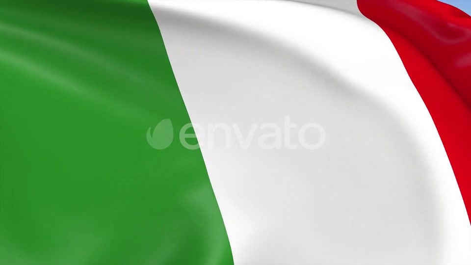 Italy Flag Videohive 23726639 Motion Graphics Image 4