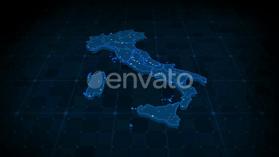 Italy Map Hd Videohive 23520055 Motion Graphics Image 1