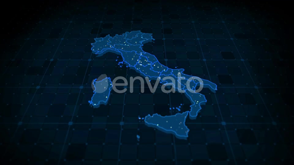 Italy Map Hd Videohive 23520055 Motion Graphics Image 2