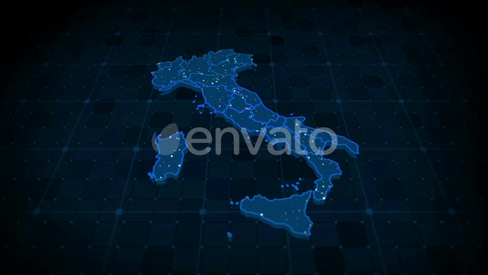 Italy Map Hd Videohive 23520055 Motion Graphics Image 3