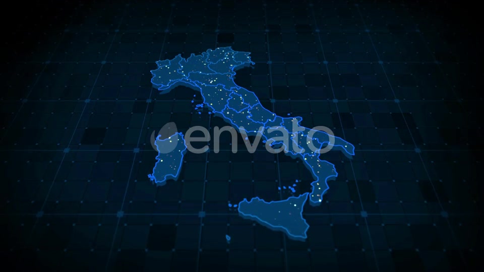 Italy Map Hd Videohive 23520055 Motion Graphics Image 4