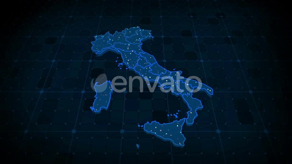 Italy Map Hd Videohive 23520055 Motion Graphics Image 5