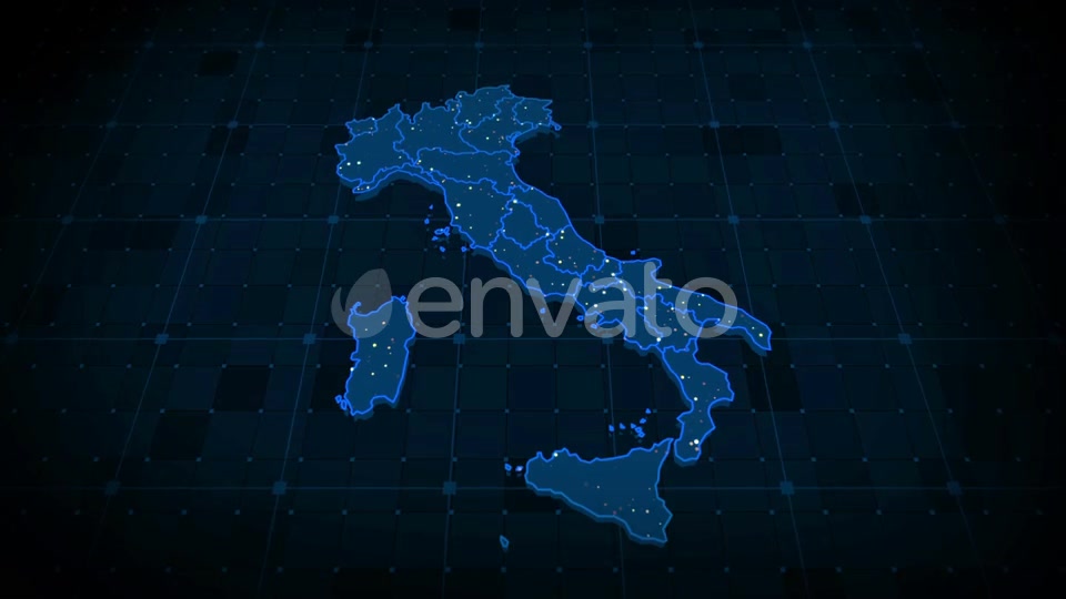 Italy Map Hd Videohive 23520055 Motion Graphics Image 7