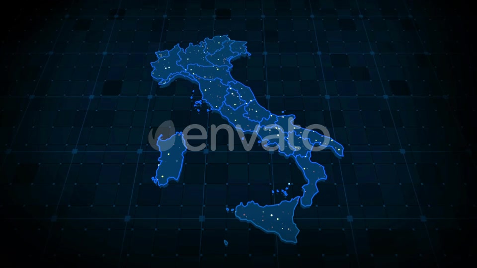 Italy Map Hd Videohive 23520055 Motion Graphics Image 8