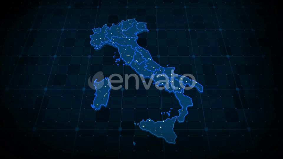 Italy Map Hd Videohive 23520055 Motion Graphics Image 9