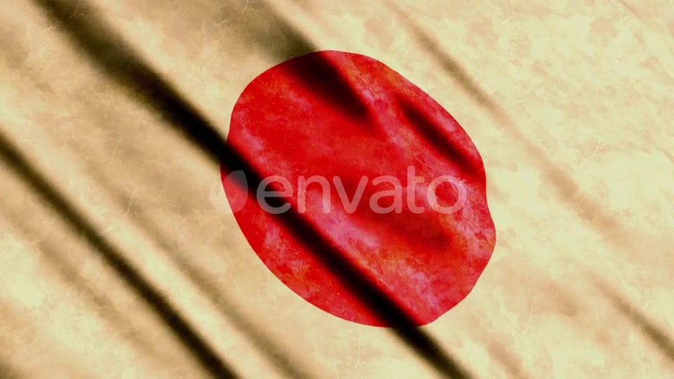 Japan Flags Videohive 23525780 Motion Graphics Image 8