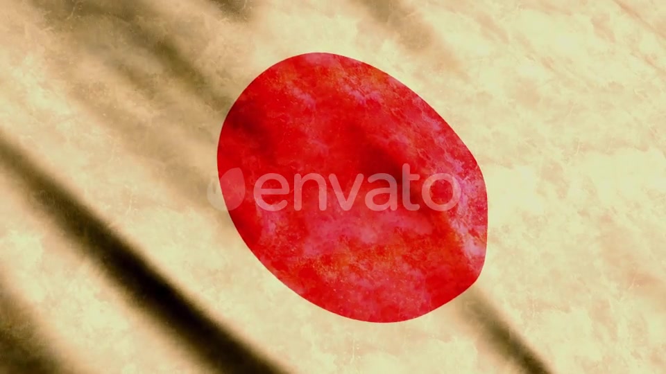 Japan Flags Videohive 23525780 Motion Graphics Image 9