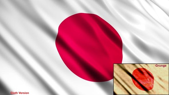 Japan Flags - Videohive 23525780 Download