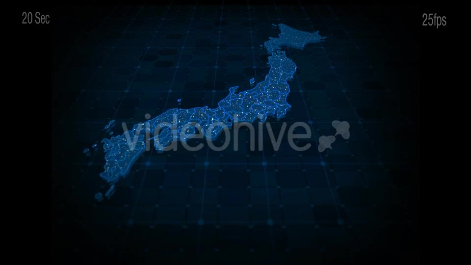 Japan Map Videohive 20441895 Motion Graphics Image 2