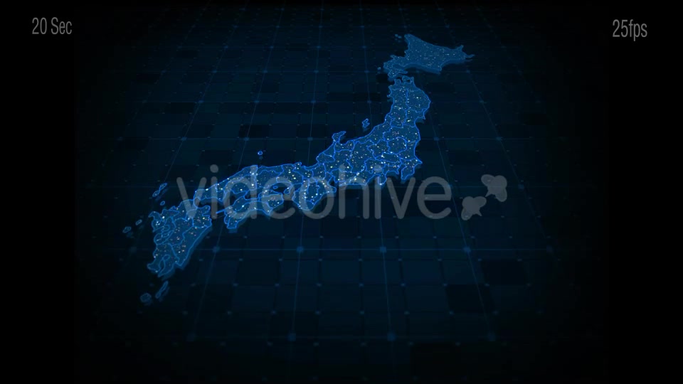 Japan Map Videohive 20441895 Motion Graphics Image 3