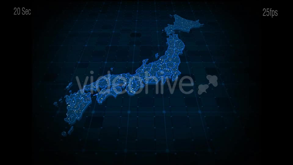 Japan Map Videohive 20441895 Motion Graphics Image 4