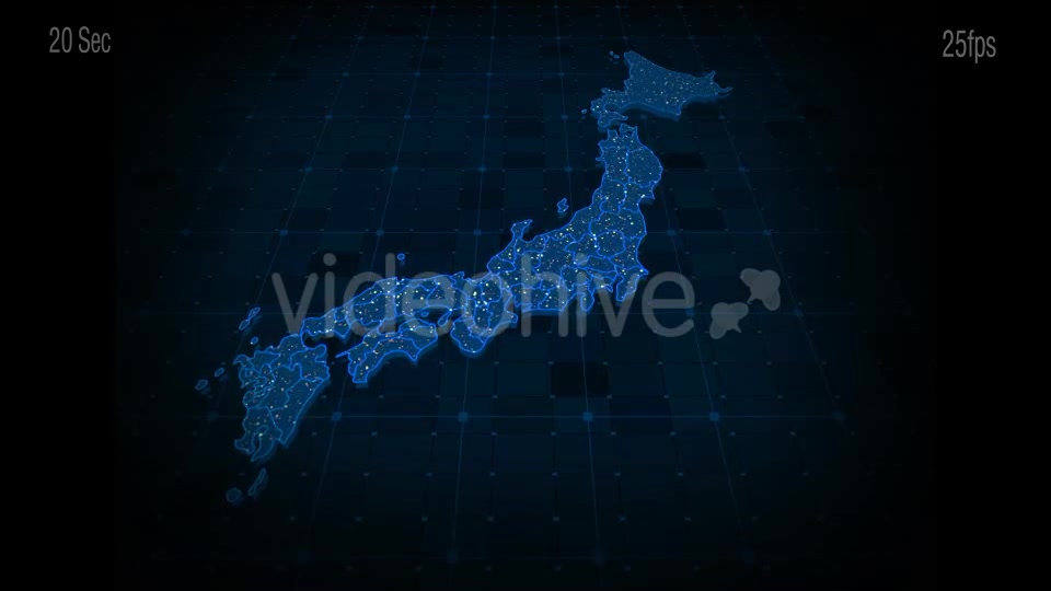 Japan Map Videohive 20441895 Motion Graphics Image 5