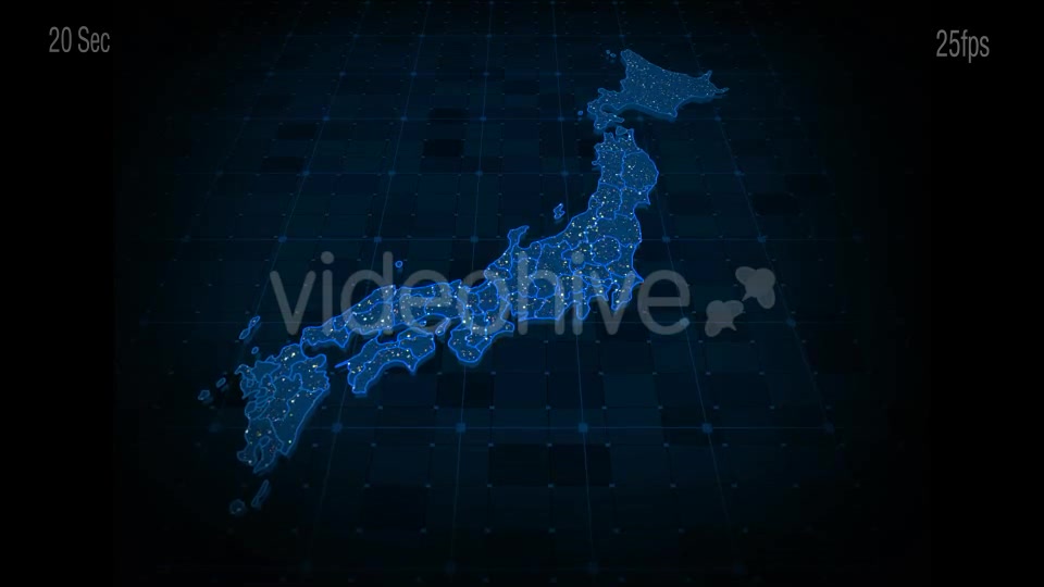 Japan Map Videohive 20441895 Motion Graphics Image 6