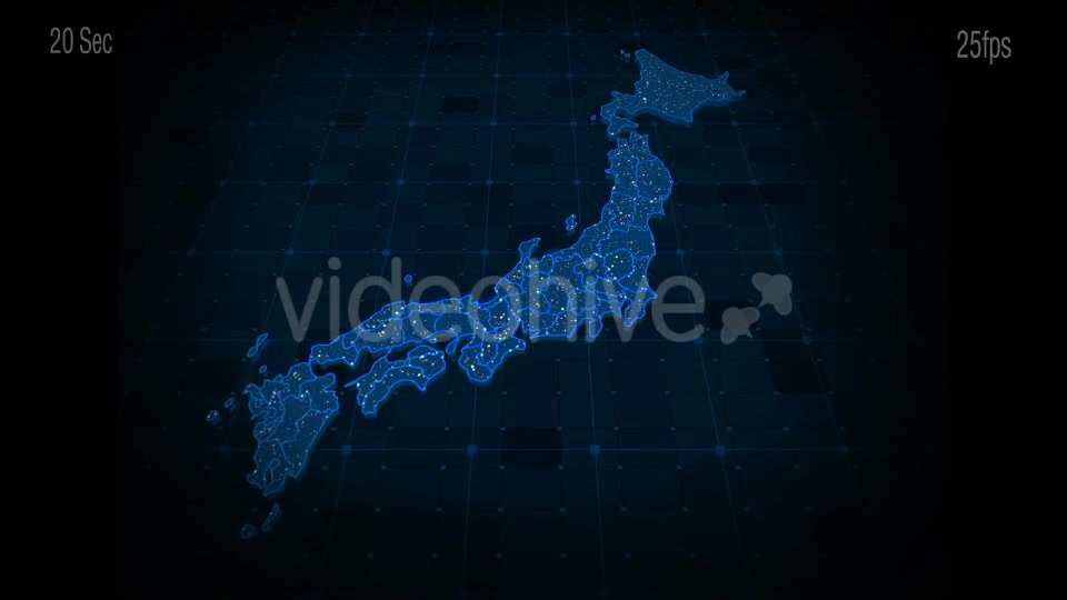 Japan Map Videohive 20441895 Motion Graphics Image 7