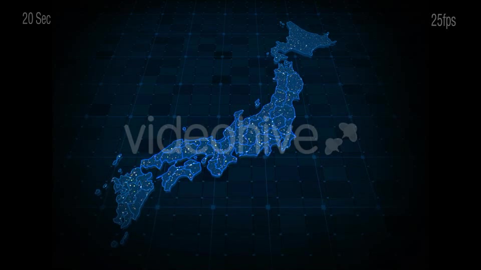 Japan Map Videohive 20441895 Motion Graphics Image 8