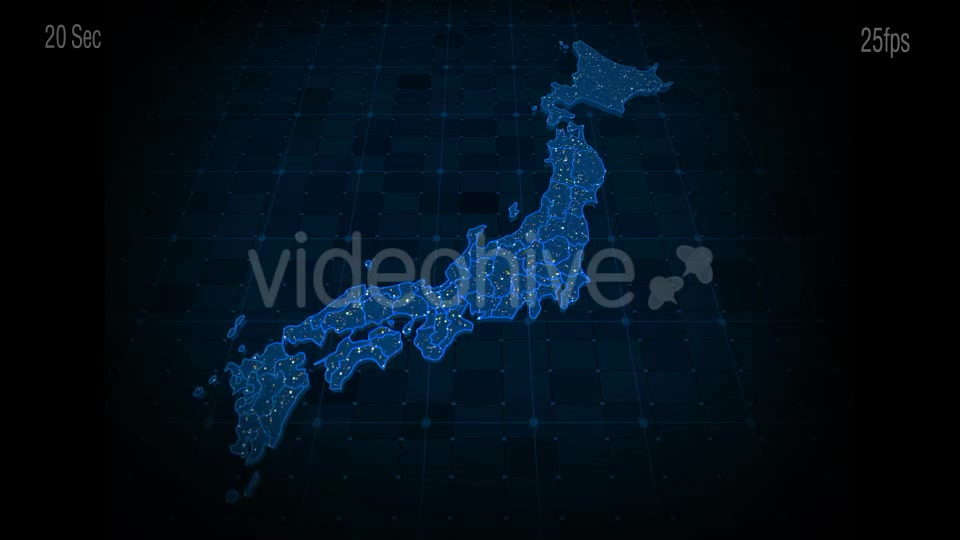 Japan Map Videohive 20441895 Motion Graphics Image 9