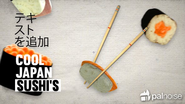 Japan Sushi Elements (+50 Pack) - Download 15489928 Videohive