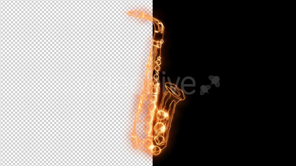 Jazz Saxophone Videohive 16208828 Motion Graphics Image 3