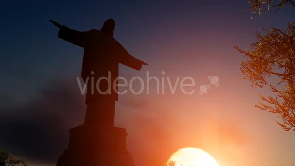 Jesus statue Videohive 19831200 Motion Graphics Image 1