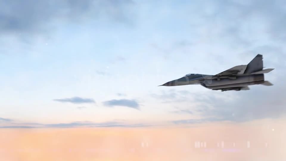 Jet Fighter Videohive 13519699 Motion Graphics Image 1