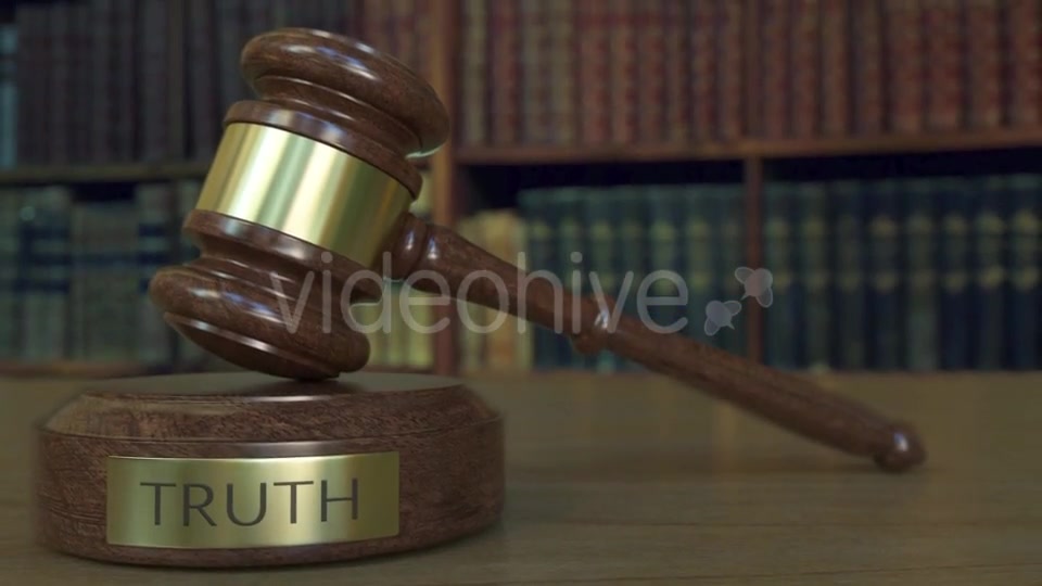 Judges Gavel and Block with TRUTH Inscription Videohive 19935887 Motion Graphics Image 5