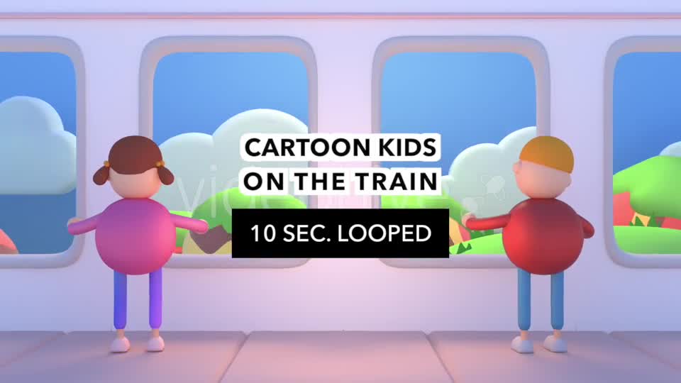 Kids On The Train Videohive 21362573 Motion Graphics Image 1