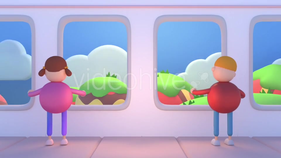 Kids On The Train Videohive 21362573 Motion Graphics Image 6