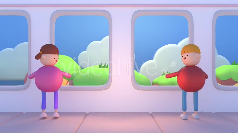 Kids On The Train Videohive 21362573 Motion Graphics Image 7
