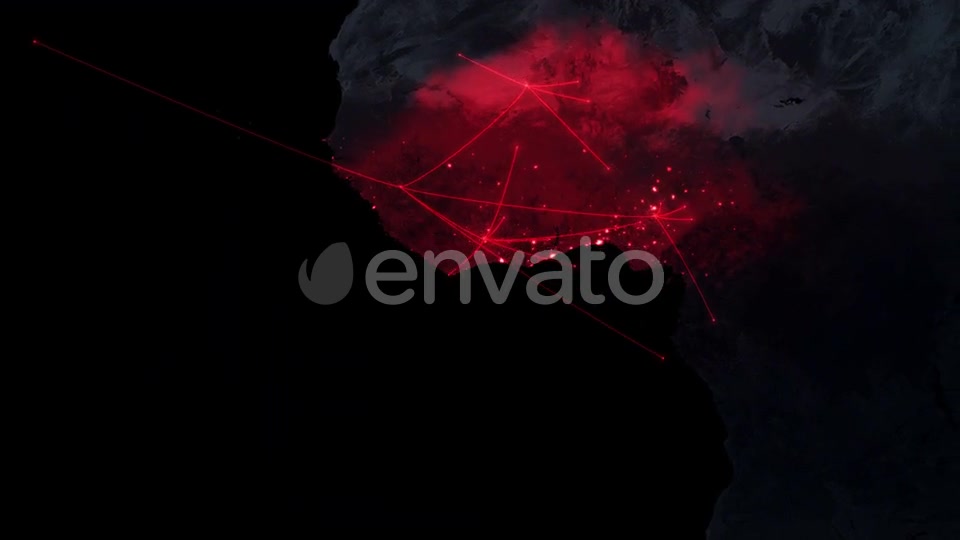 Killer Virus Spreads From Africa To Worldwide Videohive 24038990 Motion Graphics Image 2