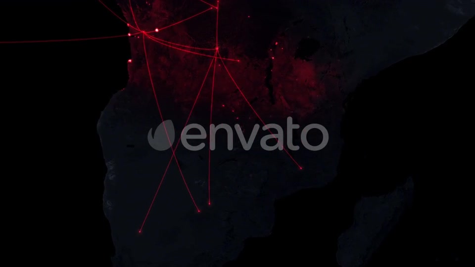 Killer Virus Spreads From Africa To Worldwide Videohive 24038990 Motion Graphics Image 3