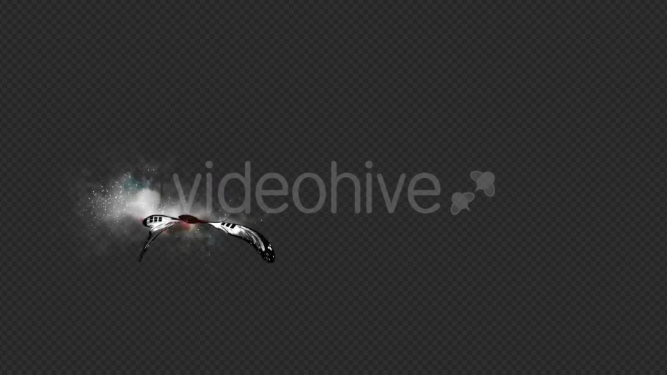 Korea South Flag Butterfly Dynamic Flying Particle Tail V2 Videohive 19559199 Motion Graphics Image 4