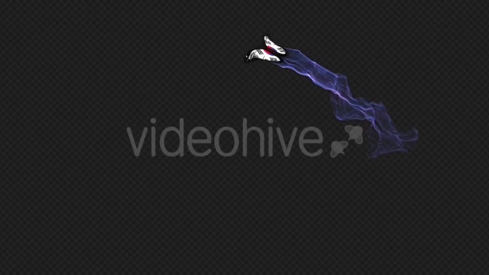 Korea South Flag Butterfly Gorgeous Particle Light Trailing Flying V3 HD Videohive 19539711 Motion Graphics Image 1